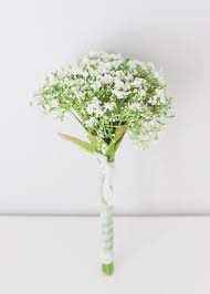 White Baby S Breath Bouquet Silk Flower Bouquets Afloral Com Artificial Bouquet Artificial Flowers Wedding Silk Wedding Bouquets
