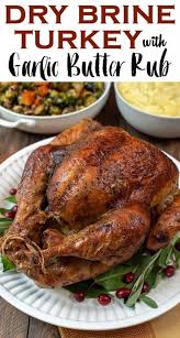 Preheat oven to 325, cook approximately 11 minutes per lb until core is up to 160 degrees, before putting pan on oven, put 6 @ 1/2 long knife slits in bag around perimeter of breast to allow for venting. Dry Brine Turkey With Garlic Butter Rub Valerie S Kitchen