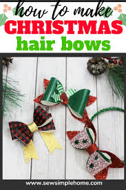 These bows are ready to cut, assemble and decorate. How To Make A Stacked Hair Bow Free Hair Bow Svg Sew Simple Home