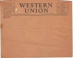Western Union Telegram Templates Wanted Lettering Templates Union