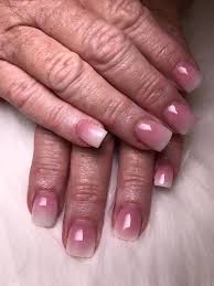 Full nails design, practical length, making your nails slim and have a very realistic or at least a professionally done appearance, also easily cut and file to change the. Pink To White Ombre Acrylic Nails Nail And Manicure Trends