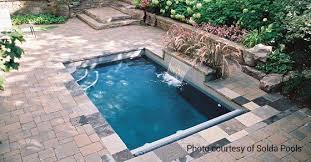 You can achieve more privacy by painting colorful trees or placing some large planter pots. 5 Small Pool Design Ideas Solda Pools