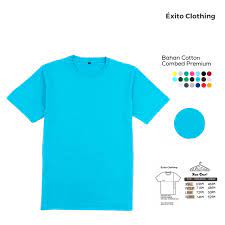 Terdapat 2 faktor yaitu refleksi warna langit dan absorpsi gelombang cahaya lain sehingga tersisa warna biru saja. Baju Kaos Pria Polos Lengan Pendek Warna Biru Laut Kaos Polos Murah Lazada Indonesia