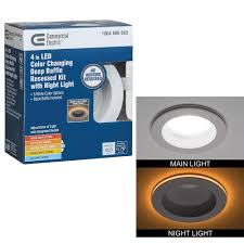 The ring doorbell is an increasingly popular choice for smart home surveillance. Commercial Electric 4 In Canless Selectable Integrated Led Recessed Trim With Night Light Downlight 650 Lumens Dimmable 53822101 The Home Depot