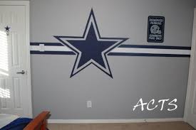 Cowboys themed home decor is a fantastic option for any fan. Dallas Cowboy Fever Cowboy Room Dallas Cowboys Room Decor Dallas Cowboys Room