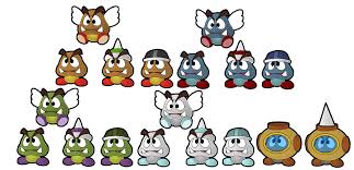 The Goomba Family Tree By Https Www Deviantart Com Leonidas23 On Deviantart Giant Family Tree Family Tree Paper Mario After you thrash the goomba king and his servants, red goomba and blue goomba, they retreat to inside his fort. the goomba family tree by https www