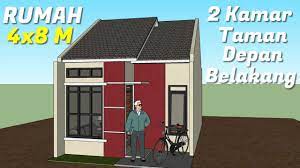 Gambar desain rumah 4x8 dengan desain modern ini tidak akan membutuhkan tempat banyak sebagai tempat bangunan. Desain Rumah Minimalis Ukuran 4x8 Meter Model Rumah Keren Elegan Modern Investasi Rumah Youtube