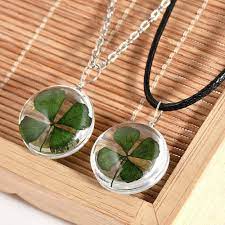 Shop pendants & chains products @ lowest . Buy Fashion Women Men Lover Lucky Shamrock Four Leaf Clover Round Pendants Necklace Jewelry At Affordable Prices Free Shipping Real Reviews With Photos Joom