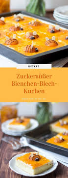 Bienchen Blech Kuchen Rezept Rezepte Kuchen Kindergeburtstag Blech Fruhlingskuchen