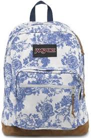 Black And White Floral Jansport Backpack Robot Check Jansport Backpack Jansport Bags