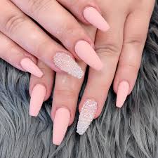 No Edit Beautiful Color With Crystal Pixie On The 2 Accent Fingers Nails By Ja Almondnails Bluenails Pixie Crystal Nails Rhinestone Nails Crystal Nails