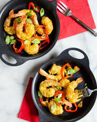 Birds Eye Cauliflower Fries Air Fryer Salt And Pepper Shrimp Blue Jean Chef Meredith Laurence Recipe In 2020 Stuffed Peppers Salt And Pepper Shrimp Pepper Shrimp