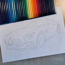 Amg Sketch Hope You Like It Drawing Art Artist Young Artists Help Sketch Daily Sketch Pencils Mercedes Merc Car Drawings Car Artwork Drawing Artwork