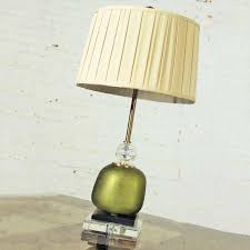 Join insider perks 10% off welcome offer birthday bonus receiptless returns and more! John Richard Buffet Table Lamp Green Glass Crystal W Black Gold Accents Warehouse 414
