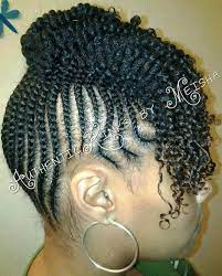 Add a few cornrow braids into the mix and feel free to show off your hair sans treatment and without being one great way to bring vibrancy into your braided hairstyle is to have cornrows with extensions. Cornrows Natural Hair Natural Hair Updo Cornrows Natural Hair Natural Hair Pictures