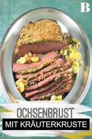 Gepokelte Ochsenbrust Mit Krauterkruste Rezept Rezepte Weihnachtsbraten Rezept Festlich Kochen