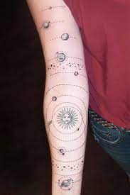 45 Space Tattoo Designs For Astronomy And Science Fiction Lovers Designbump