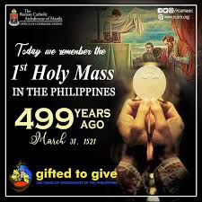 He then established the first permanent spanish settlement in cebu in 1565. Archdiocese Of Manila Office Of Communications Today March 31 2020 The Catholic Church Marks The 499th Anniversary Of The First Christian Mass And The Introduction And Spread Of Christianity In