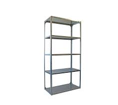 Solid structure can hold up 175kg/386lb loads per tier. Bolted Shelving Bay 5 Level Galvanized Garage Shelving Garage Shelving Tool Storage Hand Tools Hardware Auto Makro Online Site