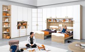Letti singoli con contenitore a base sollevabile: Pin Su Kids Room