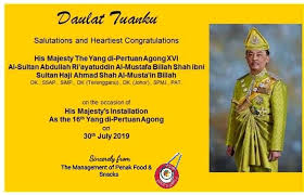 Birthday of ydp agong : Penak Food Snack Home Facebook