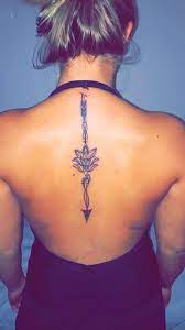 You can either get a vertical. Spine Tattoo Designs Tattoo Designs For Women Spine Tattoos For Women Spine Tattoo Spine Tattoos