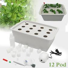 12 Holes Garden Plant Site Hydroponic Garden Pots Planters System Indoor Cabinet Box Grow Kit Bubble Nursery Pots Osta Madalate Hindadega Joom E Poes