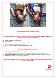 Oportunitati Call Center Italiana Vodafone Shared Services Romania