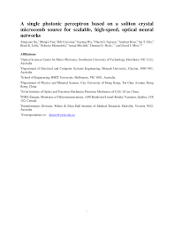 Check spelling or type a new query. Pdf Photonic Perceptron Based On A Kerr Microcomb For High Speed Scalable Optical Neural Networks