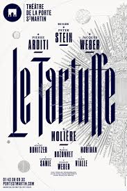 Theatre De La Porte Saint Martin Fonts In Use Graphic Design Spot Colour Type Inspiration