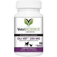 Oli Vet Olive Leaf Extract 250 Mg 90 Caps By Vetri Science Prebiotics For Dogs Probiotics Dog Supplements
