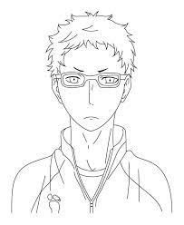 Hundreds of free spring coloring pages that will keep children busy for hours. Tsukishima From Haikyuu Coloring Page Free Printable Coloring Pages For Kids
