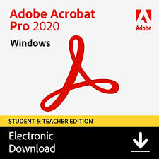 Here's how you can download adobe acrobat dc for free and via creative cloud. Amazon Com Adobe Acrobat Pro 2020 Student Teacher Edition Pc Code Everything Else