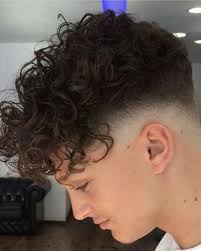 30 Coiffures Fade Curly Pour Ces Cheveux Sauvages Libres Mais Edgy Curly Hair Styles Curly Hair Fade Short Curly Hair