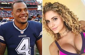 He is currently a football quarterback for the dallas cowboys of the national football league (nfl). Rumor Cowboys Qb Dak Prescott Won T Have Sex With His New Girlfriend Until The Season Ends Maxim