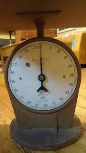 ex large vintage salter weighing scales