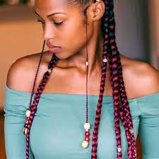 Shower braid with beads end (back) source: 13 Beautiful Hairstyles With Beads You Have To See