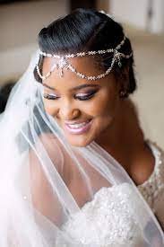 St Louis Rams Linebacker Marries At St Regis In Atlanta Alexandra Alec Munaluchi Bride Bridal Hair Veil Pakistani Wedding Hairstyles Elegant Wedding Hair