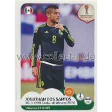 Horarios de los próximos eventos en vivo: Confederations Cup 2017 Sticker 128 Jonathan Dos Santos 0 79