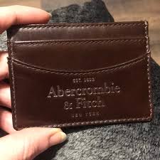 Its headquarters are in new albany, ohio. Abercrombie Fitch Accessories Nwot Mens Abercrombie And Fitch Card Holder Poshmark