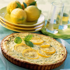 Quiche A La Ricotta Et Au Citron Recettes Recette Recette Quiche Recettes De Cuisine Recette