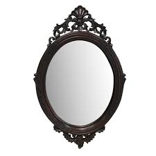 Check spelling or type a new query. Antique Style Solid Mahogany Wood Hand Carved Bevelled Wall Mirror Large Oval