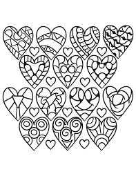 You can use our amazing online tool to color and edit the following heart design coloring pages. Hearts Coloring Pages For Adults Best Coloring Pages For Kids