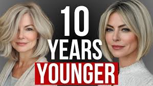 How I Style My Short GRAY Hair WITHOUT Heat Damage