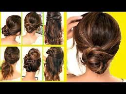 If You Re Running Late Or Feeling Totally Lazy You Ll Love These 10 Easy Peasy Hairstyle Ide Running Late Hairstyles Lazy Girl Hairstyles Easy Bun Hairstyles