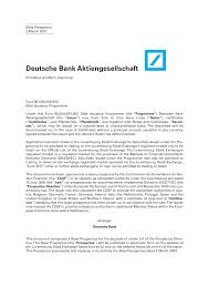 In der praxis werden hier immer. Https Www Db Com Ir De Download Db Dip Prospectus 2010 Pdf