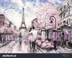 Oil Painting Street View Of Paris European City Landscape En 2020 Fotos En Lienzo Pinturas Pintura Al Oleo Sobre Lienzo
