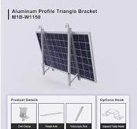 China OEM Triangular balcony solar mount M1B-W1150, easy DIY ...
