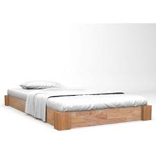L 170 p 204 altezza da terra testata: Strutture Letto Vidaxl Legno Massello Di Acacia Struttura Letto 140x200 Cm Telaio Giroletto Casa E Cucina Laaldeasanicolas Es