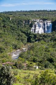 The name goiás comes from the name of an indigenous community. Corumba Waterfalls Near Pirenopolis Goias Brazil Stockphoto